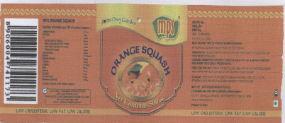 Mps Orange Squash (device) Device mark 2186028 Trademark