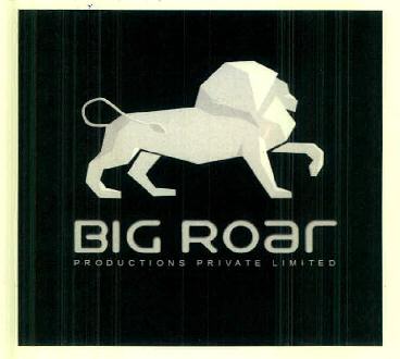 Big Roar Productions Private Limited (device Of Lion) Device mark 3177475 Trademark