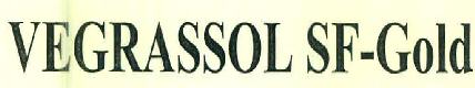 Vegrassol Sf-gold Device mark 3212208 Trademark