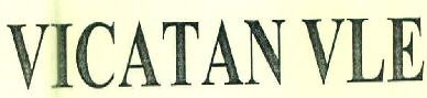Vicatan Vle Device mark 3212219 Trademark