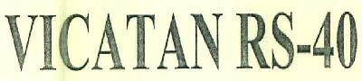 Vicatan Rs-40 Device mark 3212226 Trademark