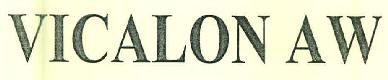 Vicalon Aw Device mark 3212237 Trademark