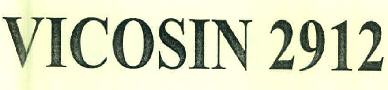 Vicosin 2912 Device mark 3212240 Trademark