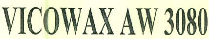 Vicowax Aw 3080 Device mark 3212246 Trademark