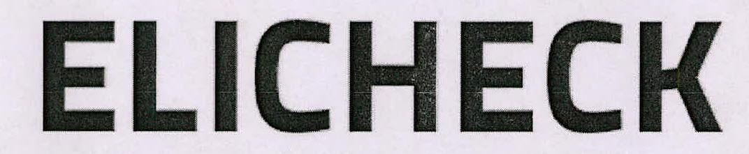 Elicheck Device mark 3186536 Trademark