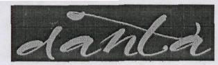 Danta Device mark 3186580 Trademark