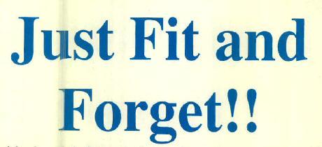 Just Fit And Forget!! Device mark 3185327 Trademark