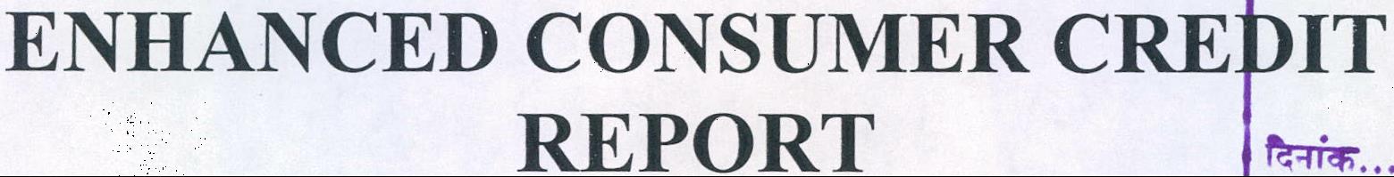 Enhanced Consumer Credit Report Device mark 2193884 Trademark