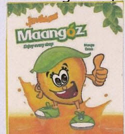 Maangoz (with Device) Device mark 3202186 Trademark