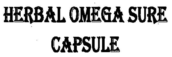 Herbal Omega Sure Capsule Device mark 3200751 Trademark
