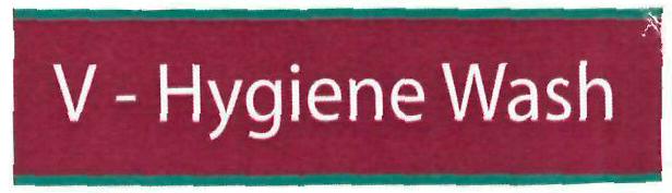 V-hygiene Wash (device) Device mark 3200830 Trademark