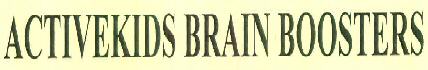 Activekids Brain Boosters Device mark 3256340 Trademark
