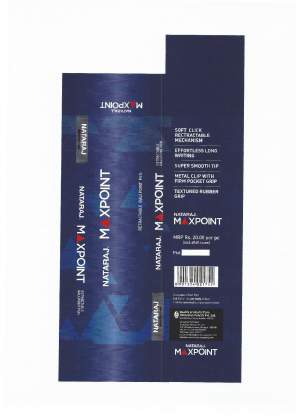 Nataraj Maxpoint Pens(label) Device mark 3217583 Trademark