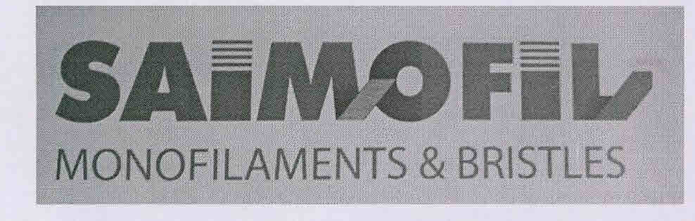 Saimofil Monofilaments & Bristles Device mark 3217742 Trademark