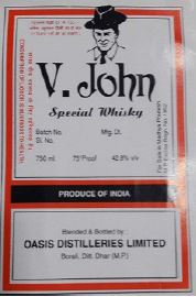 V.john Special Whisky Device mark 3295118 Trademark