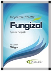 Fungizole (tricyclazole 75% Wp) Device mark 3224368 Trademark