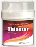 Thiastar (thiamethoxam 25% Wg) Device mark 3224372 Trademark