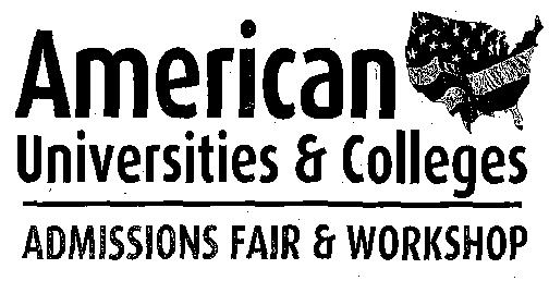 American Universities & Colleges Admissions Fair & Workshop (label) Device mark 2224806 Trademark