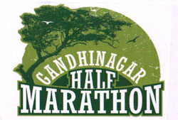 Gandhinagar Half Marathon With Device Of Tree And Birds Device mark 3318444 Trademark