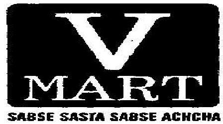 V Mart. Device mark 1895329 Trademark