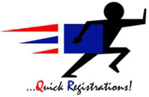 Quick Registrations Device mark 3326211 Trademark