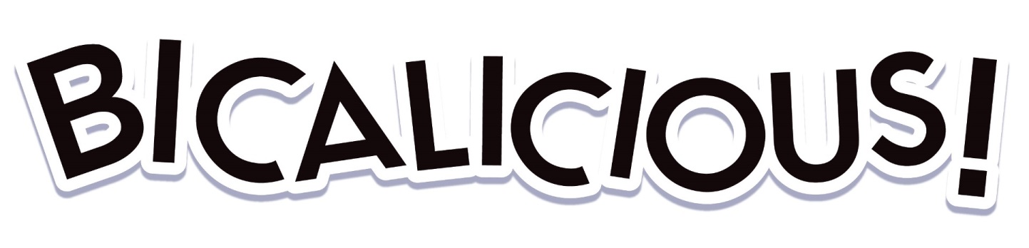 Bicalicious (stylised) Device mark 3303196 Trademark