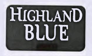 Highland Blue (label) Device mark 3256787 Trademark