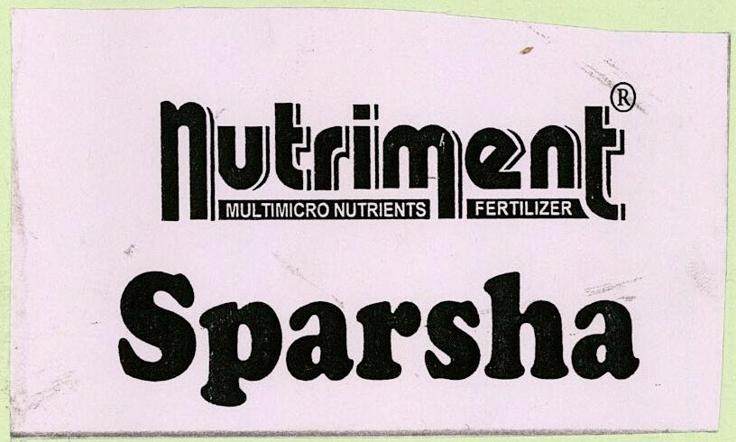 Nutriment Sparsha Device mark 3264535 Trademark