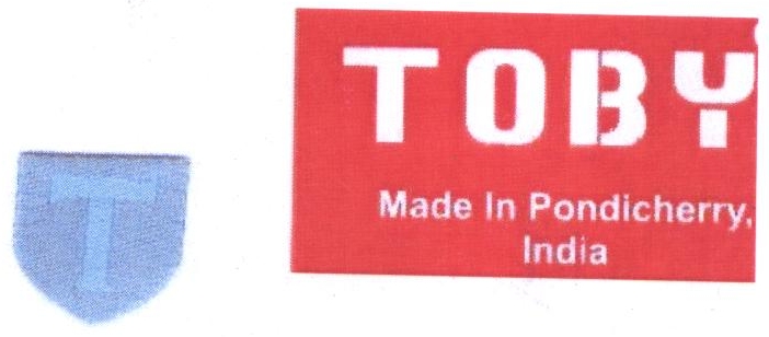 T Toby Made In Pondicherry India Device mark 2240413 Trademark