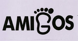 Amigos With Device Of Foot Print Device mark 3264566 Trademark