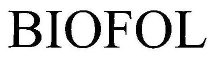 Biofol Device mark 3311006 Trademark