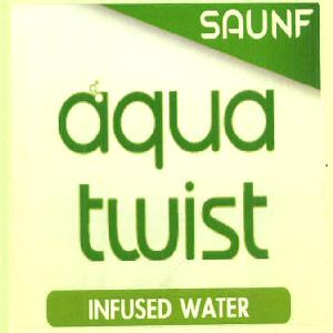 Saunf Aqua Twist Infused Water Device mark 3264430 Trademark