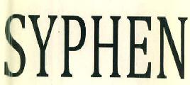 Syphen Device mark 3015586 Trademark