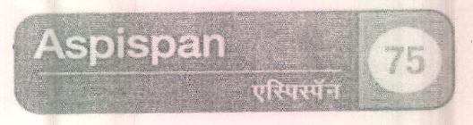 Aspispan 75 Device mark 3311068 Trademark