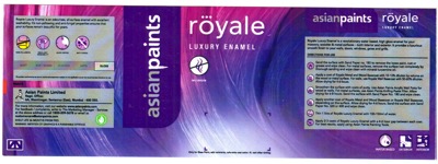 Asian Paints Royale Luxury Enamel Device mark 3272241 Trademark