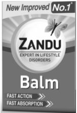Zandu Balm Device mark 3349586 Trademark