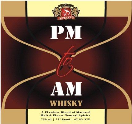 Pm To Am Whisky (logo) Device mark 3031071 Trademark