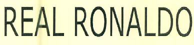 Real Ronaldo Device mark 3278766 Trademark