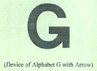 G Device Of Half Alphahet G With Arrow Device mark 3030953 Trademark