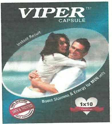 Viper Capsule Device mark 3326578 Trademark
