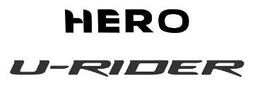Hero U-rider (label) Device mark 3287706 Trademark