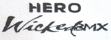 Hero Wickedbmx (label) Device mark 3287707 Trademark