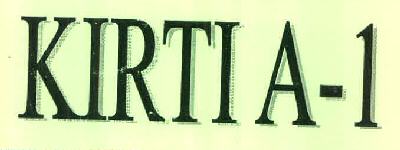 Kirti A-1 Device mark 3286694 Trademark