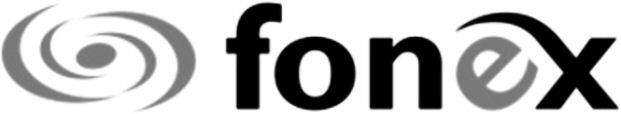 Fonex (with Device) Device mark 3326697 Trademark