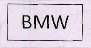 Bmw Device mark 3334466 Trademark
