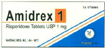 Amidrex 1 Device mark 3305758 Trademark