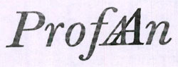 Profaan Device mark 3294554 Trademark