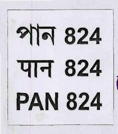 Pan 824 (label) Device mark 3342034 Trademark