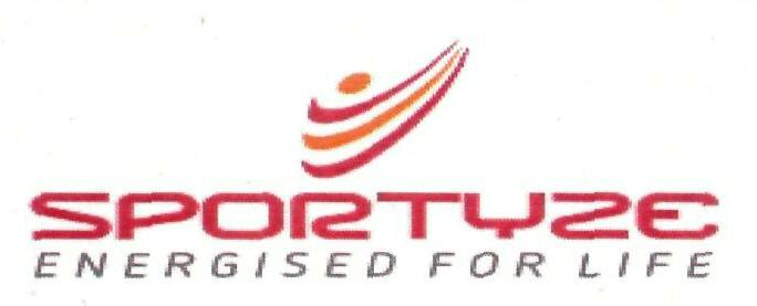 Sportyze Energised For Life Device mark 3302215 Trademark