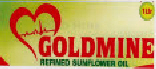 Goldmine Refined Sunflower Oil Device mark 3380890 Trademark